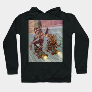 TMNT Casey and Splinter Hoodie